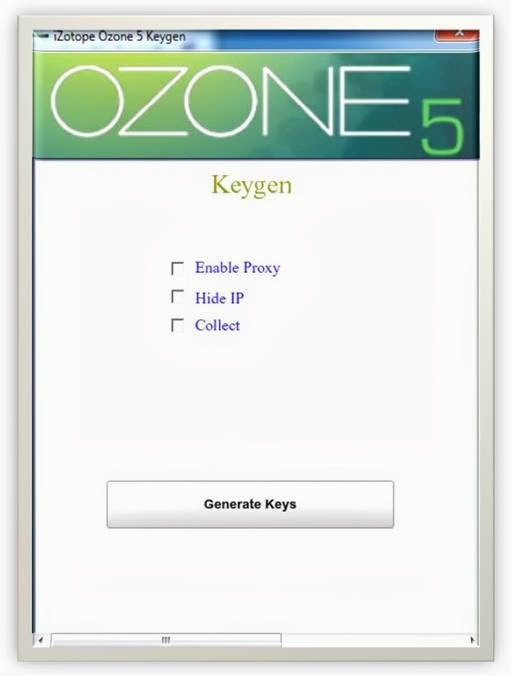 Izotope o-zone 5 keygen